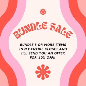 My entire closet is on sale!